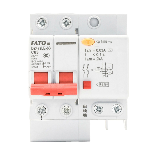 DZ47SLE-63 RCCB ELCB Residuale Interruttore di corrente